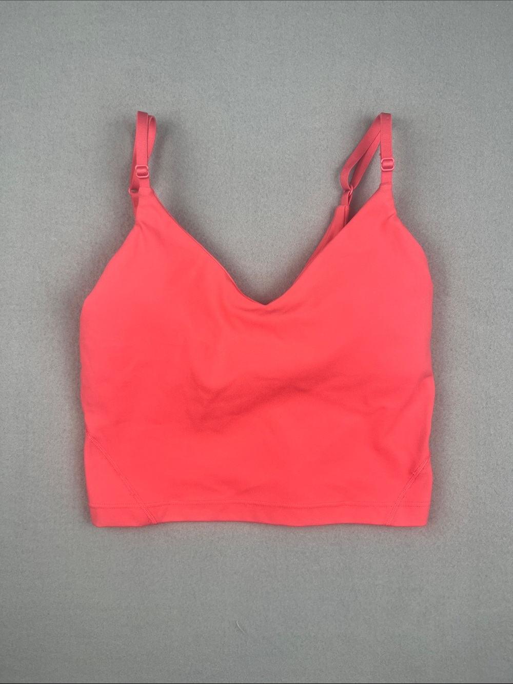 Lululemon Align Cropped Cami-tank top Coral Pink
Size: 2